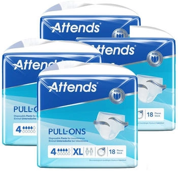 Attends Pull-Ons 4 XL 4 x 18 Stk.