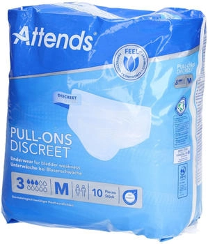 Attends Pull-Ons Discreet Underwear 3 M 10 Stk.