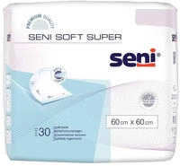 Seni Soft Super 60 x 60 cm Bettschutzunterlagen Unisex 30er Pack 4X30 St
