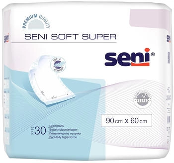 TZMO Seni Soft Super Bettschutzunterlage 60x90 cm (30 Stk.)