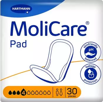 Hartmann Molicare Pad 4 Tropfen 30 St Inkontinenzslip