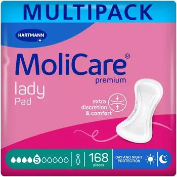 Hartmann MoliCare Premium lady pad 5 Tropfen 12x14 St Inkontinenzslip