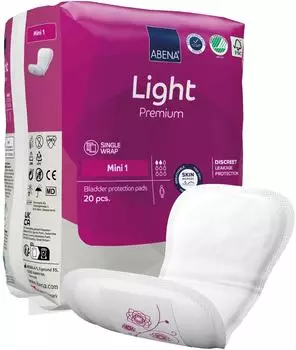Abena Light Premium Mini 1 Inkontinenzeinlagen 20 Stk