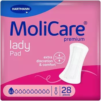 Hartmann MoliCare Premium lady Pad 0.5 Tropfen 28 Stück
