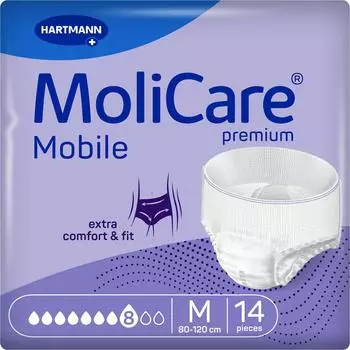 Hartmann MoliCare premium Mobile 8 Tropfen M 14 Stück
