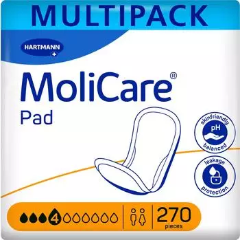 Hartmann MoliCare Pad 4 Tropfen Karton (9 x 30 St&uuml;ck)