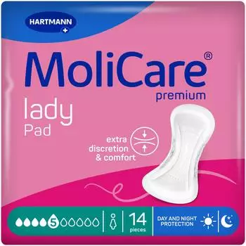 Hartmann MoliCare premium lady Pad 5 Tropfen 14 Stück