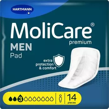 Hartmann MoliCare Premium MEN PAD 3 Tropfen 14 Stück