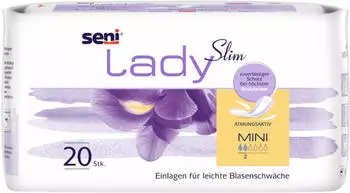 Seni Lady Slim Mini Inkontinenzeinlagen (20 Stk.)