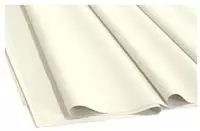 Bettschutzeinlage Gummi 90x100 cm creme 1 St