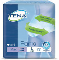 TENA 09703660, TENA Pants Maxi - Gr&ouml;&szlig;e L (Large) - 1x10 Stk.- Sonderpreis