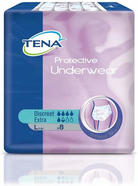 Tena Protective Underwear Discreet Extra L (8 Stk.)