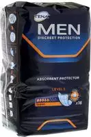 TENA 750708, TENA Men Level 3 Active Fit - Inkontinenz Einlagen - 6 x 16 Stk. -