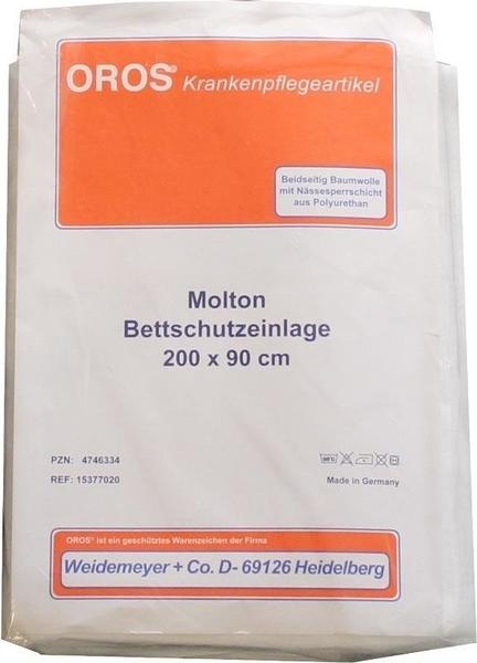 Weidemeyer Molton Bettschutz Einlage 200x90cm (1 Stk.)