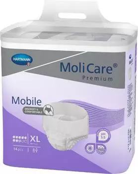 Hartmann MoliCare Premium Mobile 8 Tropfen Gr. XL (14 Stk.)