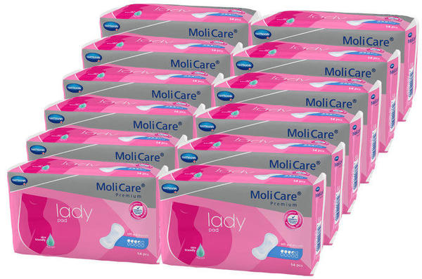 Hartmann Healthcare Hartmann MoliCare Premium Lady Pad 3,5 Tropfen (12 x 14 Stk.)