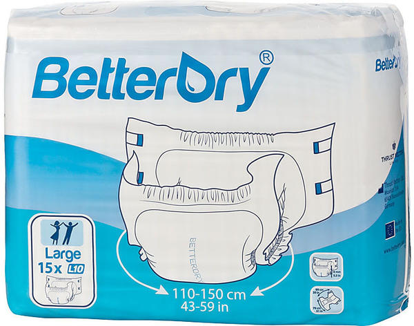 BetterDry L10 Inkontinenz-Slip (15 Stk.)