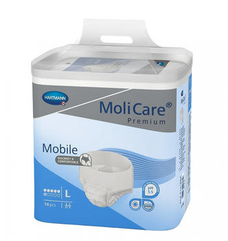 Hartmann MoliCare Premium Mobile 6 Tropfen Gr. L (4 x 14 Stk.)