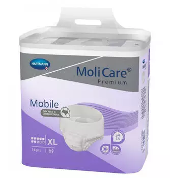 Hartmann MoliCare Premium Mobile 8 Tropfen Gr. XL (4 x 14 Stk.)