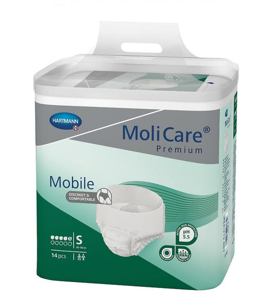 Hartmann MoliCare Premium Mobile 5 Tropfen Gr. S (4 x 14 Stk.)