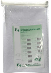 Dr. Junghans Medical Bettschutzeinlage Folie Frottee 90X100Cm