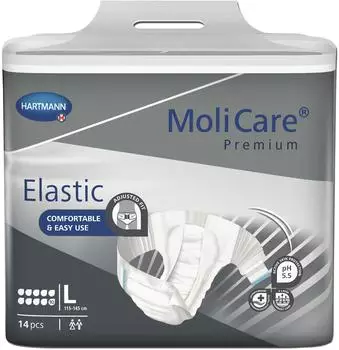 Hartmann MoliCare Premium Elastic Slip 10 Tropfen Gr. L (14 Stk.)