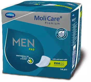 Hartmann MoliCare Premium Men Pad 3 Tropfen (14 Stk.)