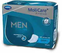 Hartmann 1680680, Hartmann MoliCare Premium Men Pad 4 Tropfen, 14 St&uuml;ck