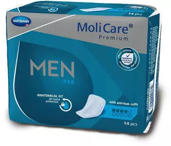 Hartmann MoliCare Premium Men Pad 4 Tropfen (14 Stk.)