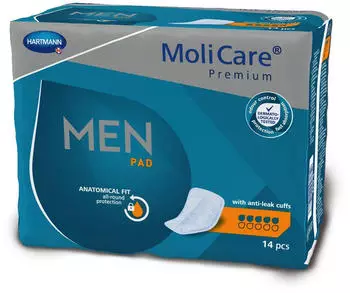Hartmann MoliCare Premium Men Pad 5 Tropfen (14 Stk.)