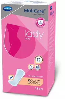 Hartmann MoliCare Premium Lady Pad 0,5 Tropfen (28 Stk.)