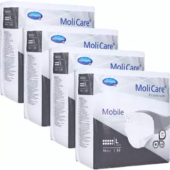 Hartmann MoliCare Premium Mobile 10 Tropfen Gr. L (4 x 14 Stk.)