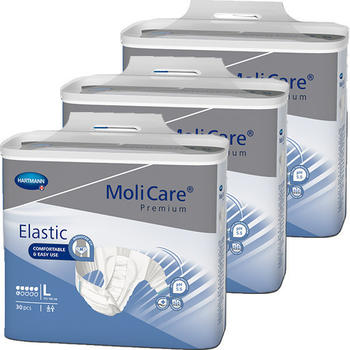 Hartmann Healthcare MoliCare Premium Elastic Slip 6 Tropfen Gr. L (3 x 30 Stk.)