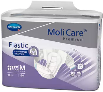 Hartmann MoliCare Premium Elastic Slip 8 Tropfen Gr. M (26 Stk.)