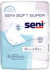 PZN-DE 13598424, Seni Soft Super Bettschutzunterlagen 90x60 cm Inhalt: 5 St
