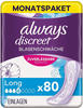 Always Discreet Inkontinenz-Einlagen Long Monatspaket bei Blasenschwäche, 80