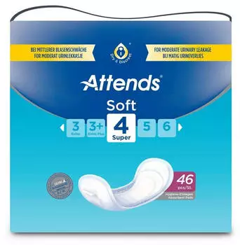 Attends Soft 4 super (3 x 46 Stk.)