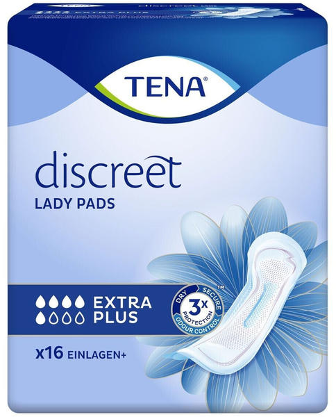 Tena Lady Discreet Inkontinenz Einlagen extra plus (6 x 16 Stk.)