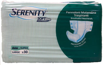 Serenity Soft Dry Incontinence Diaper Super L (30 pc.)