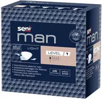 PZN-DE 18270970, Seni Man Inkontinenzeinlage light Level 1 Inhalt: 15 St