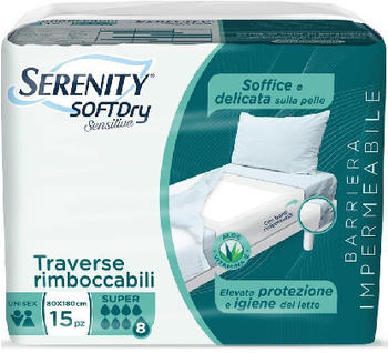 Serenity Soft Dry Sensitive Traverse Super (80 x 180 cm) 15 pcs