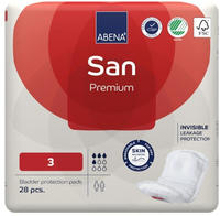 Abena San Premium 3 Inkontinenzeinlagen 500 ml 7X28 St