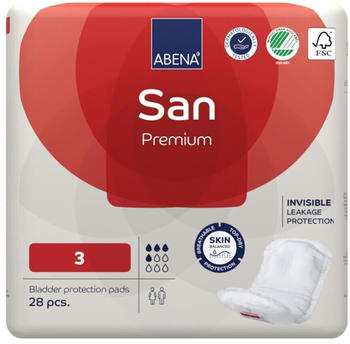 Abena San Premium Einlagen Gr. 3 (7 x 28 Stk.)