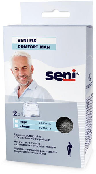 TZMO Seni Fix Comfort Man schwarz Gr. XL (2 Stk.)
