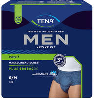 TENA MEN Act.Fit Inkontinenz Pants plus L/XL blau 4X10 St