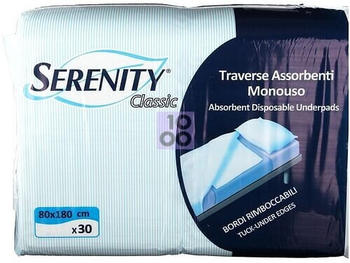 Serenity Classic Disposable Absorbent Crossbars 80 X 180 cm (30 pcs)