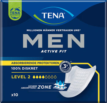 Tena Men Active Fit Level 2 Inkontinenz-Pad (10 Stk.)