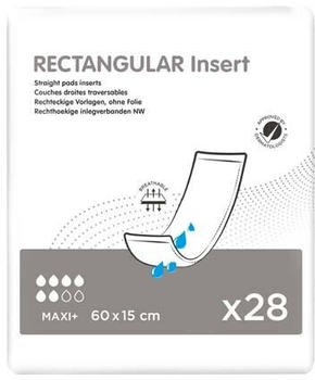 Euron Rectangular Insert Maxi+ ohne Folie 15 x 60 cm VP (28 Stk.)