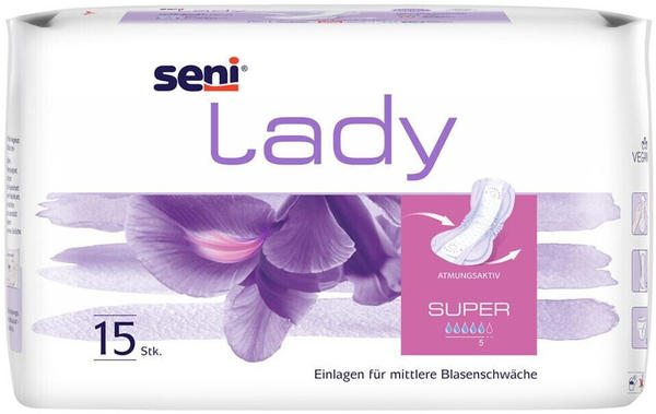 TZMO Seni Lady Super Inkontinenzeinlagen (15 Stk.)