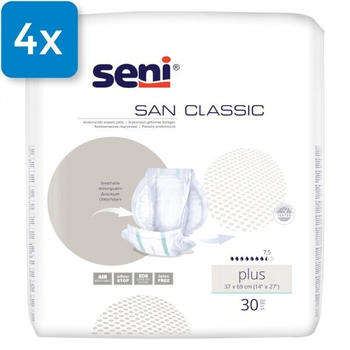 TZMO Seni San Classic Plus Vorlage (4 x 30 Stk.)